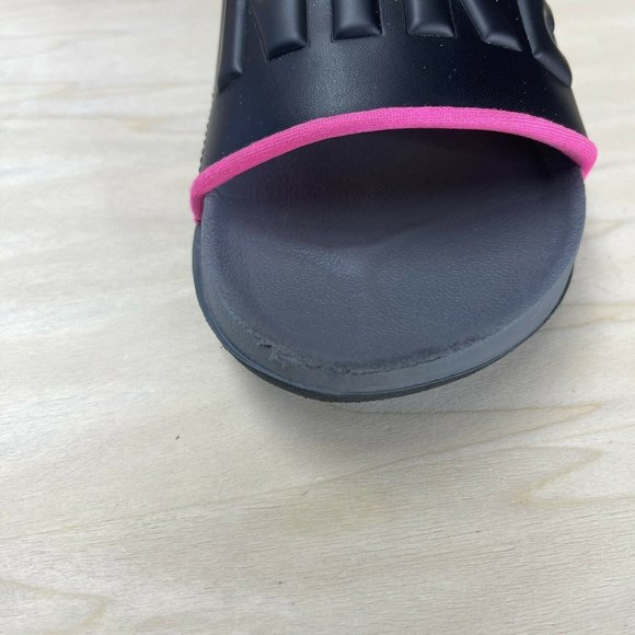 Nike Womens Offcourt Black Pink Slip On Slides Sandals BQ4632-004 Size US 7 - Picture 5 of 8
